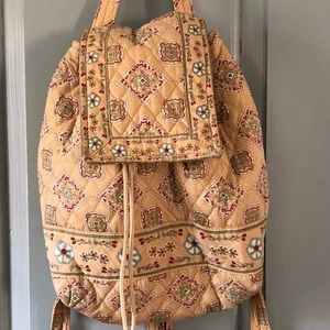 Like new Boho Patterned Quilted Backpack.